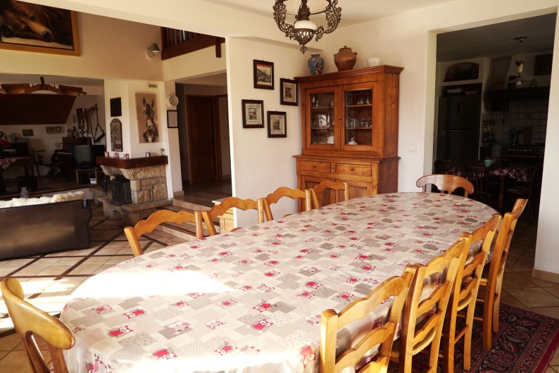 Location de vacances - Chalet à Les Deux Alpes - salle à manger