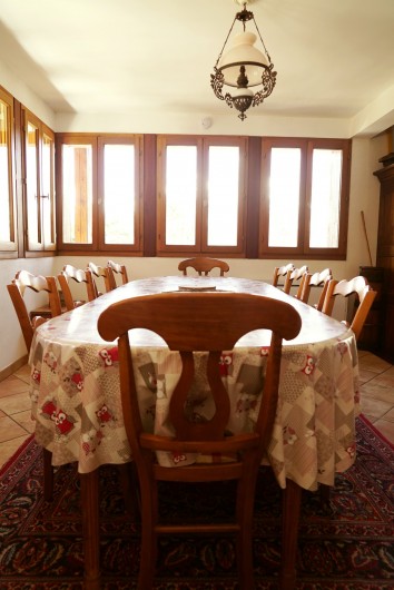 Location de vacances - Chalet à Les Deux Alpes - salle à manger