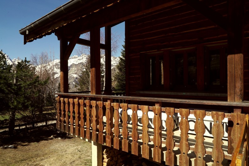 Location de vacances - Chalet à Les Deux Alpes - TERRASSE