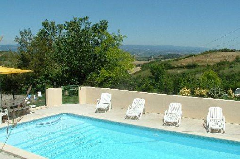 Location de vacances - Gîte à Laurac - Piscine chauffée sécurisée