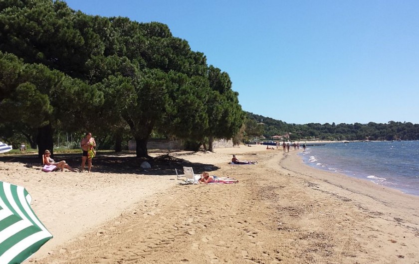 Location de vacances - Appartement à La Londe-les-Maures - Plage ombragée à 150m