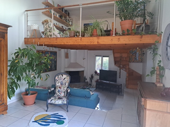 Location de vacances - Villa à Lavérune - L'espace jour