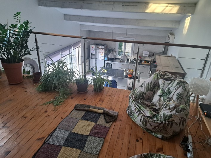 Location de vacances - Villa à Lavérune - Vue de la mezzanine