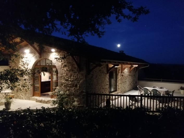 Location de vacances - Gîte à Saint-Étienne-de-Maurs - Côtés Nord et Ouest