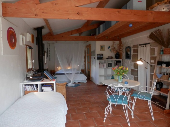 Location de vacances - Chambre d'hôtes à Faycelles - la grande suite où vous allez vous reposer...