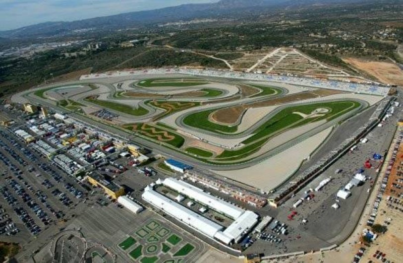 Location de vacances - Appartement à Valence - le circuit de moto Ricardo Tormo