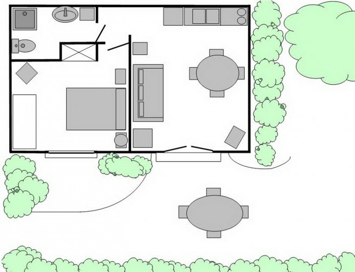 Location de vacances - Appartement à Calvisson