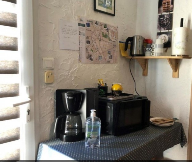 Location de vacances - Chambre d'hôtes à Les Herbiers - Coin petit déjeuner