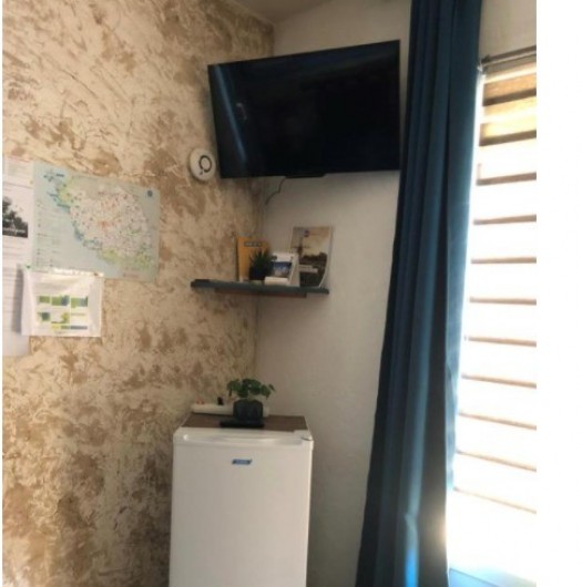 Location de vacances - Chambre d'hôtes à Les Herbiers - Coin télé