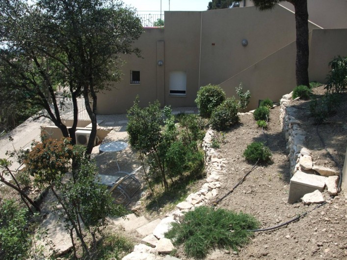 Location de vacances - Appartement à Villeneuve-lès-Avignon - Le jardin