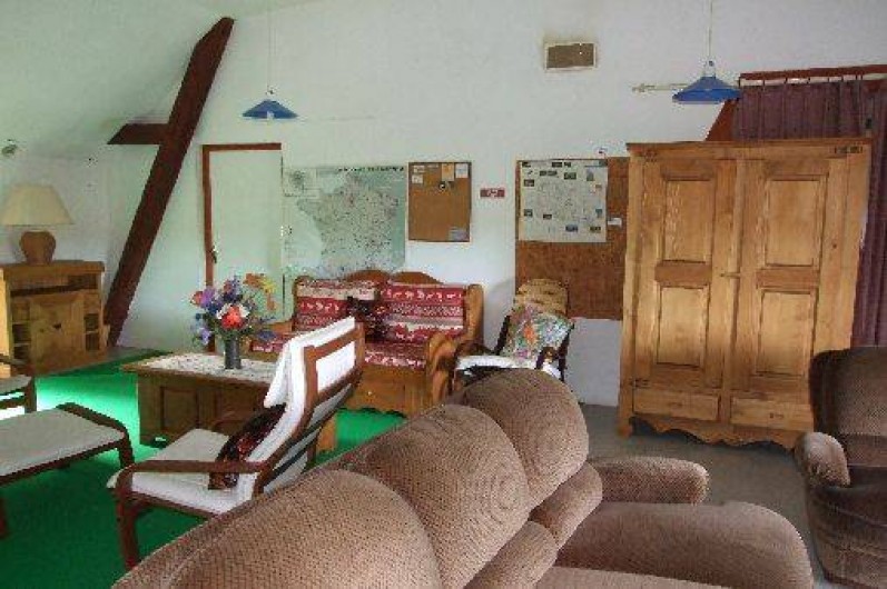 Location de vacances - Maison - Villa à Franchesse - salon de détente chambres d'hôtes