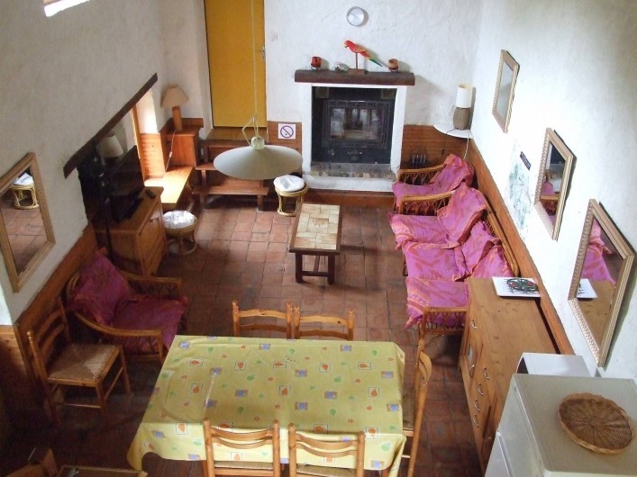 Location de vacances - Maison - Villa à Franchesse - Séjour aile droite