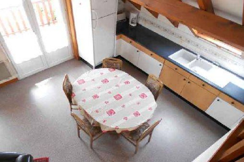 Location de vacances - Gîte à La Bresse - Séjour cuisine du gite "les roches" 65 m2 -4 pièces plus balcon de 12 m2