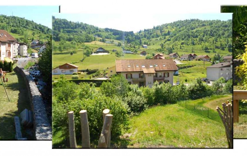 Location de vacances - Gîte à La Bresse - RESIDENCE DU CHAJOUX Vue été
