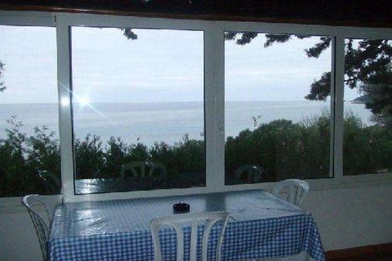 Location de vacances - Villa à Sainte-Lucie de Porto-Vecchio - terrasse