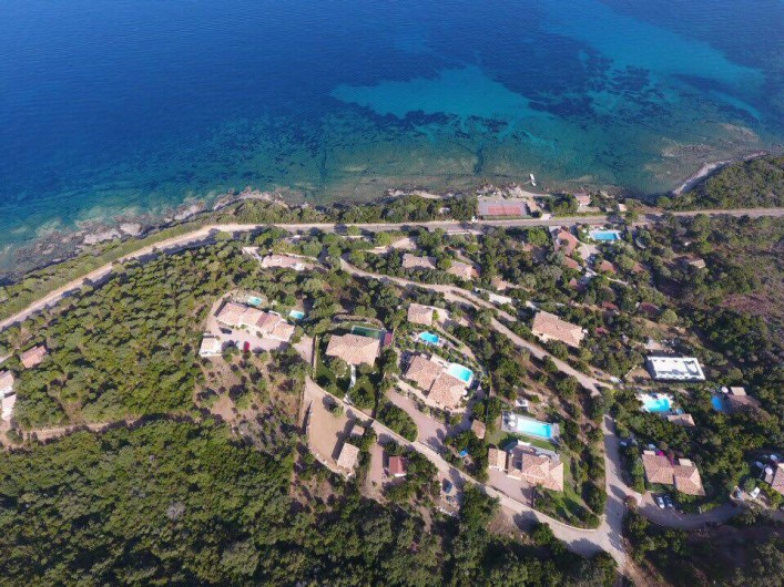 Location de vacances - Villa à Sainte-Lucie de Porto-Vecchio - Vue d'ensemble