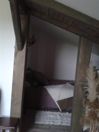 Location de vacances - Chambre d'hôtes à Pupillin - alcove mezzanine