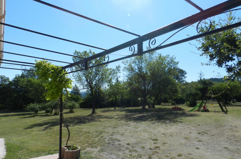 Location de vacances - Villa à Céreste - VUE TERRASSE