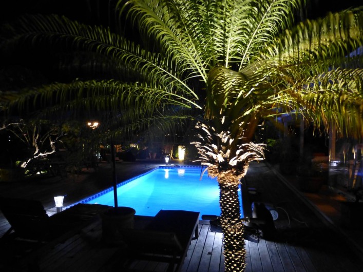 Location de vacances - Gîte à Le François - Piscine  vue sur mer