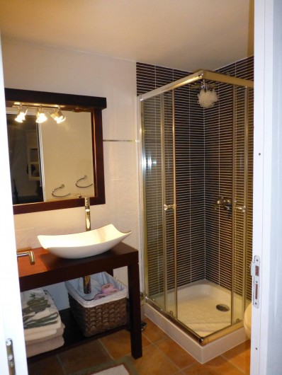 Location de vacances - Gîte à Le François - Salle d'eau Mini frigidaire