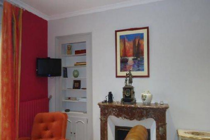 Location de vacances - Appartement à Saint-Malo - séjour -salon sur Mer