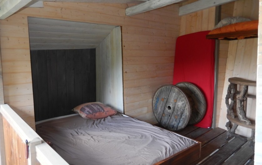 Location de vacances - Villa à Paladru - Etage du repaire des souches.
