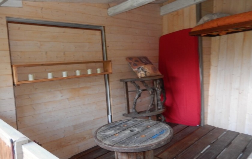 Location de vacances - Villa à Paladru - Entrée du repaire des souches