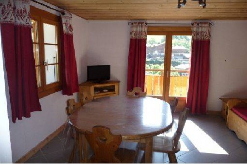 Location de vacances - Appartement à La Clusaz - Salon - séjour