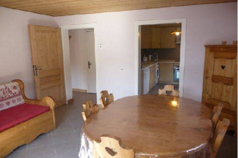 Location de vacances - Appartement à La Clusaz - Salon - séjour