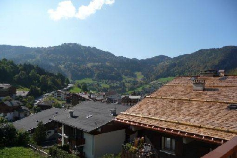 Location de vacances - Appartement à La Clusaz - Vue sur le village