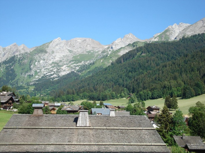 Location de vacances - Appartement à La Clusaz - Vue sur Balme
