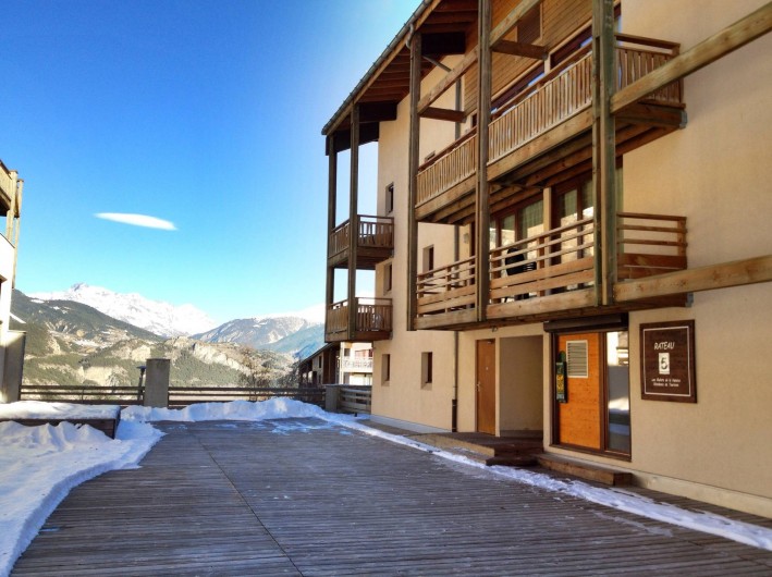 Location de vacances - Appartement à La Norma - Entrée de la Résidence - Bâtiment 5 - "LE RATEAU"