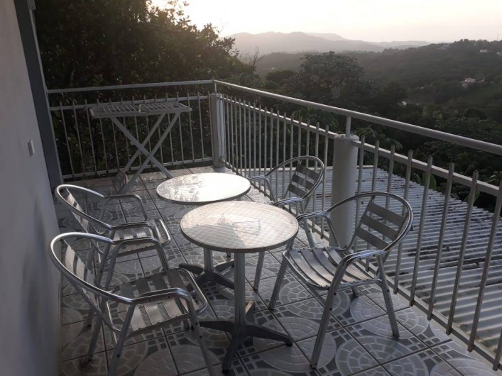 Location de vacances - Gîte à Sainte-Luce - Terrasse TROPICAL