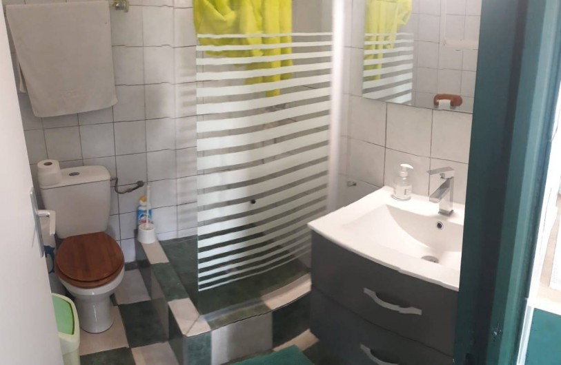 Location de vacances - Gîte à Sainte-Luce - Salle d'eau et wc TROPICAL
