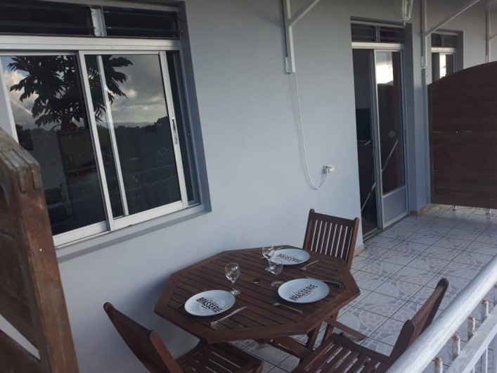 Location de vacances - Gîte à Sainte-Luce - Terrasse HIBISCUS