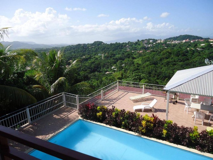 Location de vacances - Gîte à Sainte-Luce - LA Piscine et sa terrasse