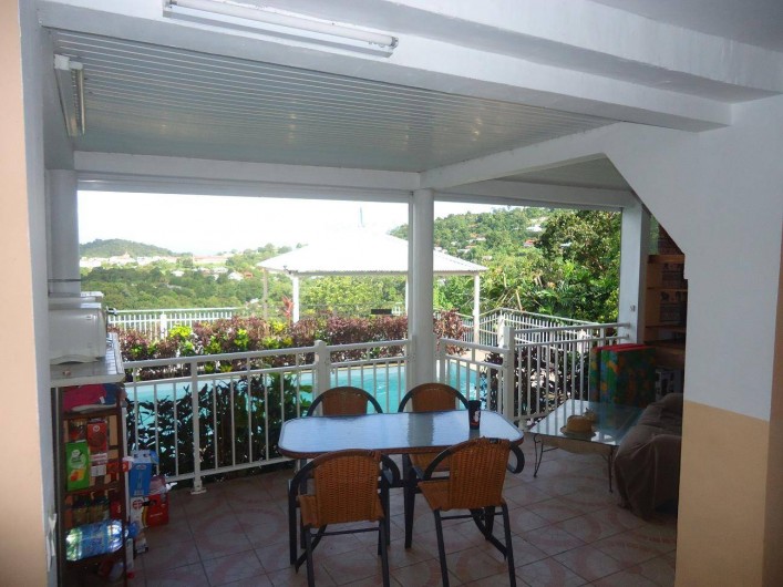 Location de vacances - Gîte à Sainte-Luce - Cuisine ouverte du BLACK PEARL