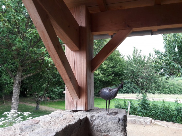 Location de vacances - Gîte à Pouzauges - Une rénovation traditionnelle poutre et pierre de granite