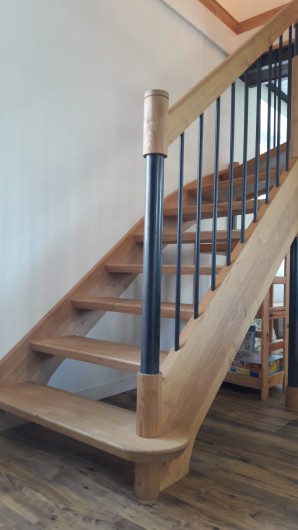 Location de vacances - Gîte à Pouzauges - L'accès aux chambres.