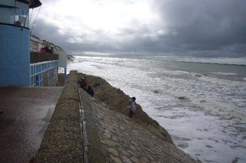 Location de vacances - Studio à Fort-Mahon-Plage - grosse marée