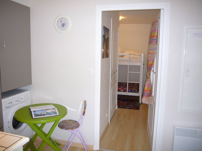 Location de vacances - Studio à Fort-Mahon-Plage - couloir