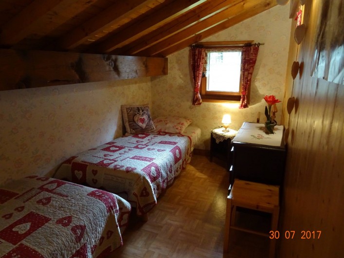 Location de vacances - Appartement à Cordon - Chambre 2 cabine
