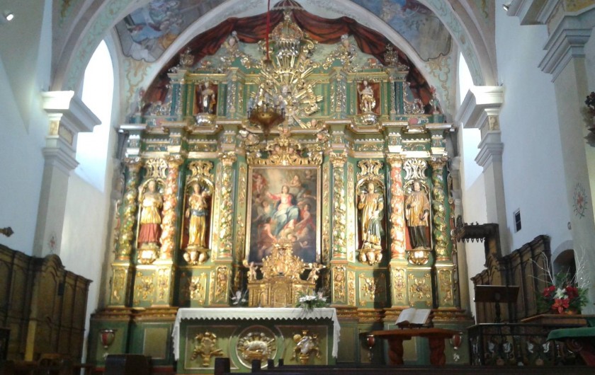 Location de vacances - Appartement à Cordon - Notre Eglise Baroque