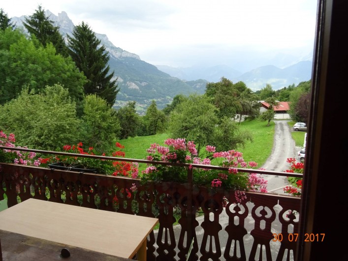 Location de vacances - Appartement à Cordon - Balcon