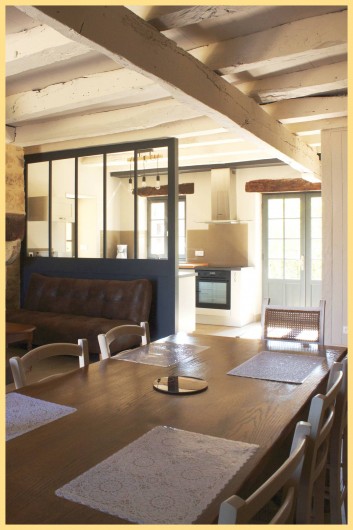 Location de vacances - Gîte à Saint-Avit-Sénieur - Piece de vie