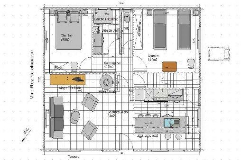 Location de vacances - Villa à Barneville-Carteret