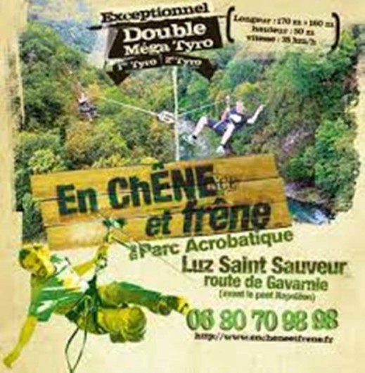 Location de vacances - Gîte à Esquièze-Sère - Parc acrobatique