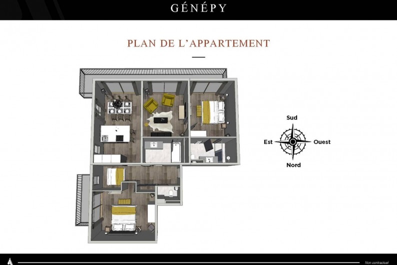 Location de vacances - Appartement à Brides-les-Bains