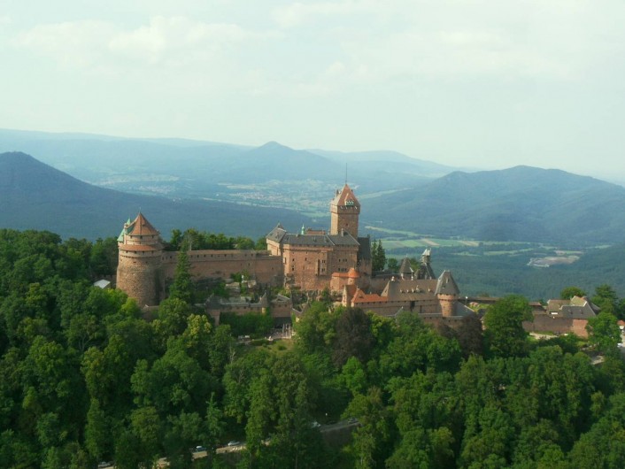 Location de vacances - Gîte à Bergheim - non loin de là, le Haut Koenigsbourg