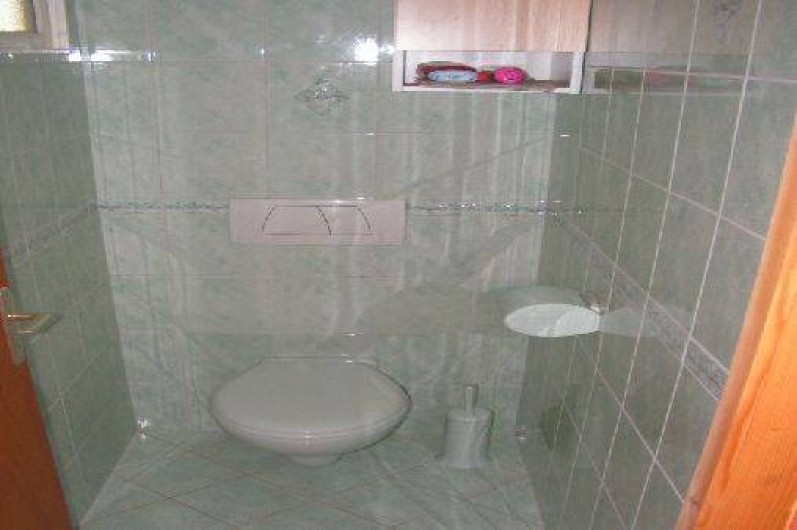 Location de vacances - Chalet à Le Clerjus - WC du rez-de-chaussée